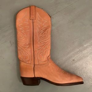 Sold ⚡️ Dan Post Natural Leather Cowboy Cowgirl Boots Women’s 6